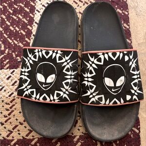 Nike alien wear flip-flops size 12